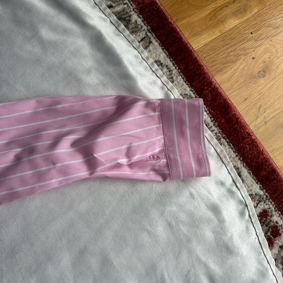 Ralph Lauren Classic Fit Pink with White Stripe - Picture 3 of 4